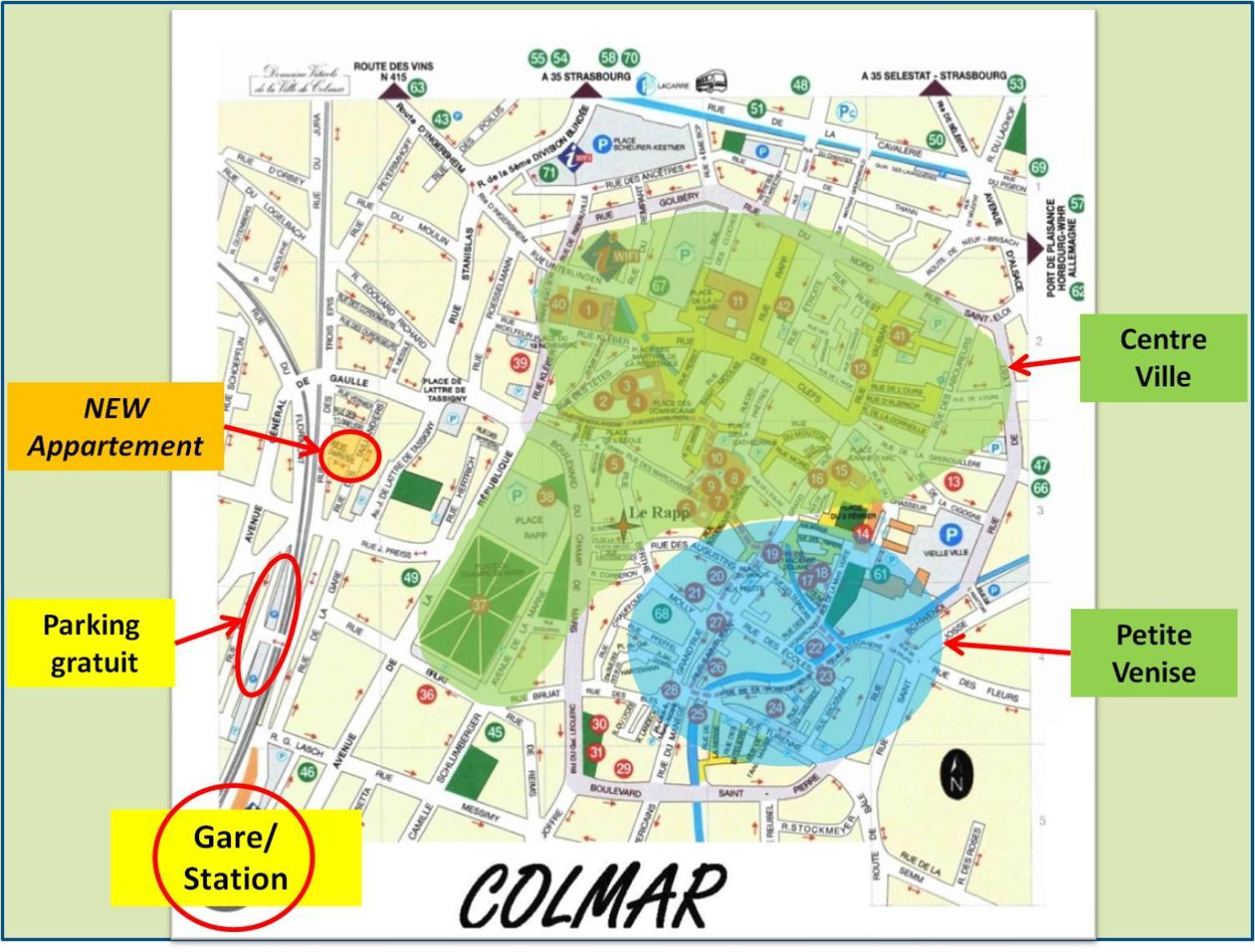 New Appartement Proche Gare Et Centre-Ville Colmar Dış mekan fotoğraf